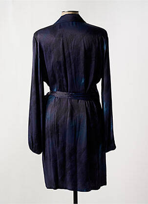 Veste kimono manches longues bleu YAYA femme