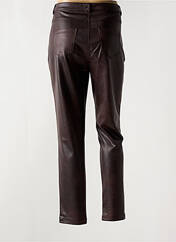 Pantalon slim marron EVA KAYAN pour femme seconde vue
