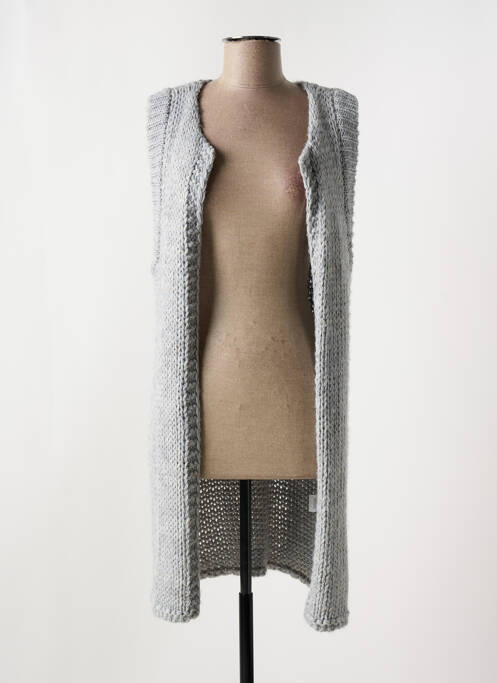 Gilet sans manche gris EVA KAYAN pour femme