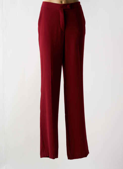 Pantalon droit rouge IMPERIAL pour femme