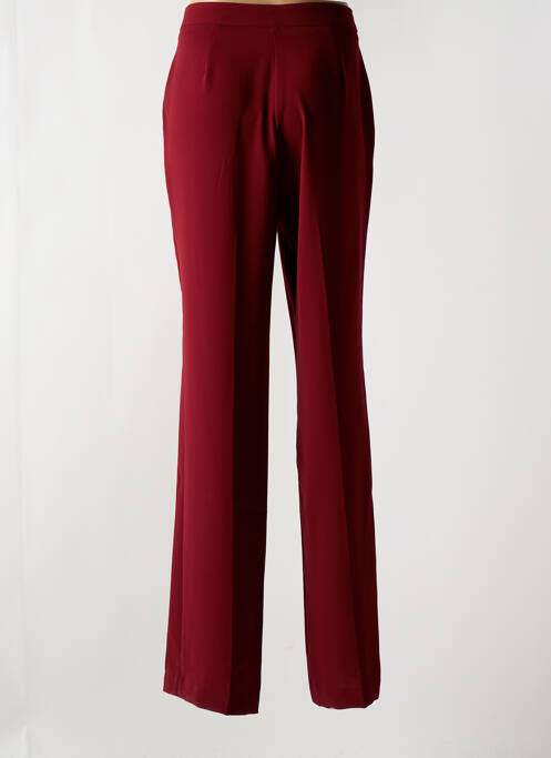 Pantalon droit rouge IMPERIAL femme