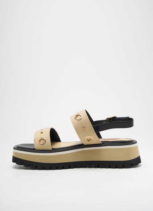 Sandales/Nu pieds beige GAUDI pour femme