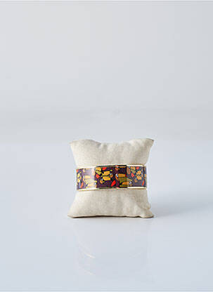 Bracelet manchette matériaux métal violet BANGLE UP femme
