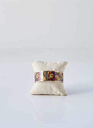 Bracelet manchette matériaux métal violet BANGLE UP femme