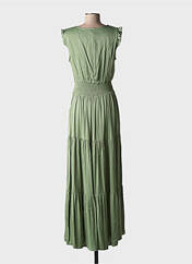 Robe longue vert GOA pour femme seconde vue