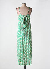 Robe longue vert LILI & LALA pour femme seconde vue