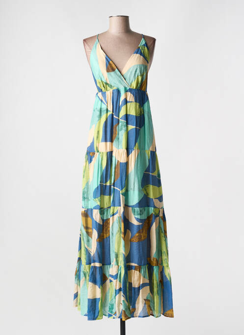 Robe longue bleu LILI & LALA pour femme