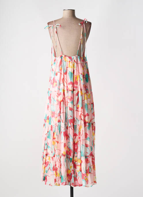 Robe longue rose LILI & LALA pour femme