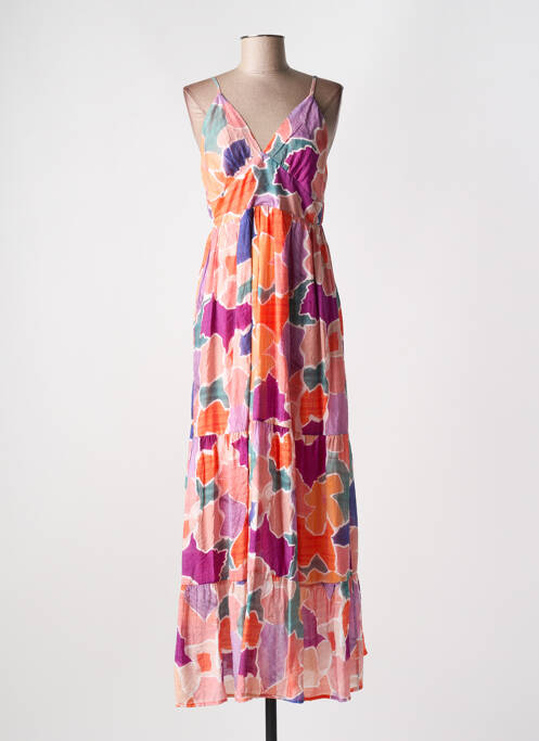 Robe longue violet LILI & LALA pour femme