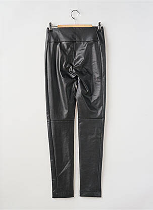 Legging tissage simili-cuir taille normale noir ESPRIT femme