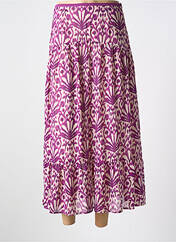 Jupe longue violet LILI & LALA pour femme seconde vue