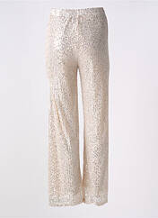 Pantalon large beige GRACE & MILA pour femme seconde vue