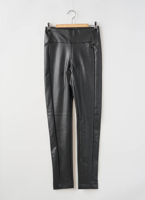 Legging tissage simili-cuir taille normale noir ESPRIT femme