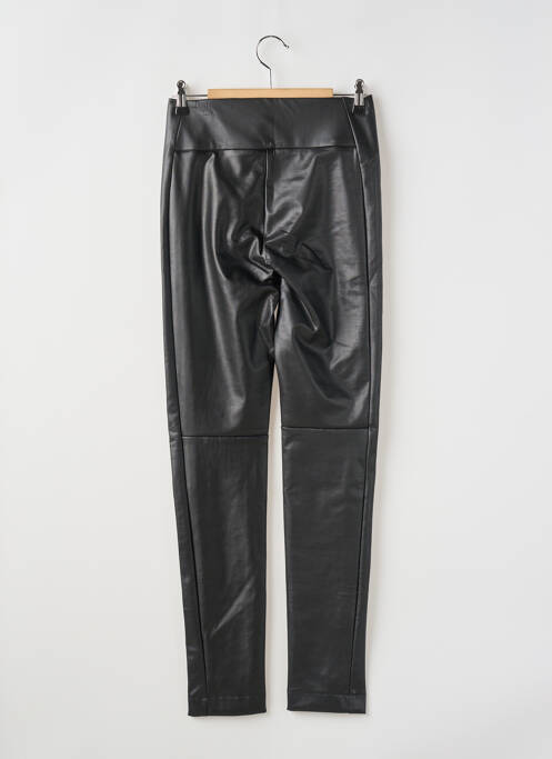 Legging tissage simili-cuir taille normale noir ESPRIT femme