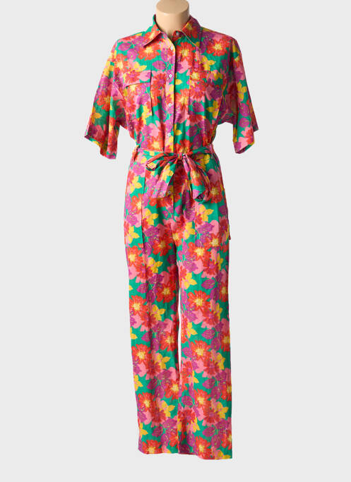 Combi-pantalon rose CHICOSOLEIL pour femme