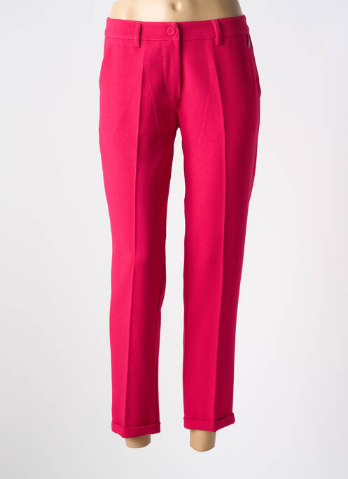 Pantalon 7/8 rose PAKO LITTO pour femme