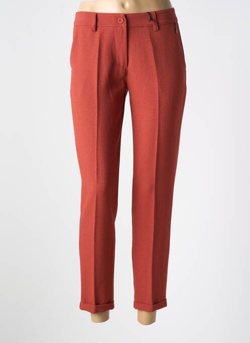 Pantalon 7/8 rouge PAKO LITTO pour femme
