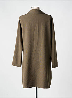 Robe courte manches longues manches longues vert PAKO LITTO femme