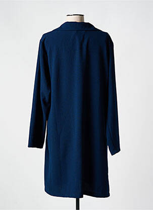 Robe courte manches longues manches longues bleu PAKO LITTO femme