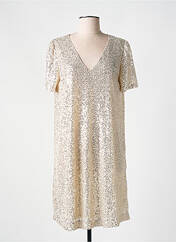 Robe courte beige GRACE & MILA pour femme seconde vue