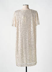Robe courte beige GRACE & MILA pour femme seconde vue