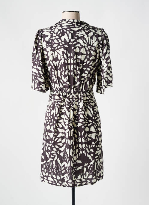 Robe courte gris GRACE & MILA pour femme