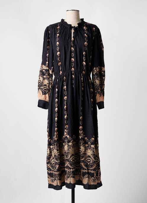 Robe longue noir WHITE STUFF pour femme
