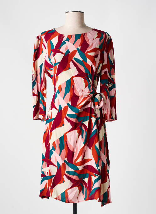 Robe mi-longue orange GRACE & MILA pour femme