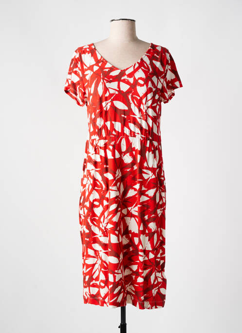 Robe mi-longue rouge WHITE STUFF pour femme