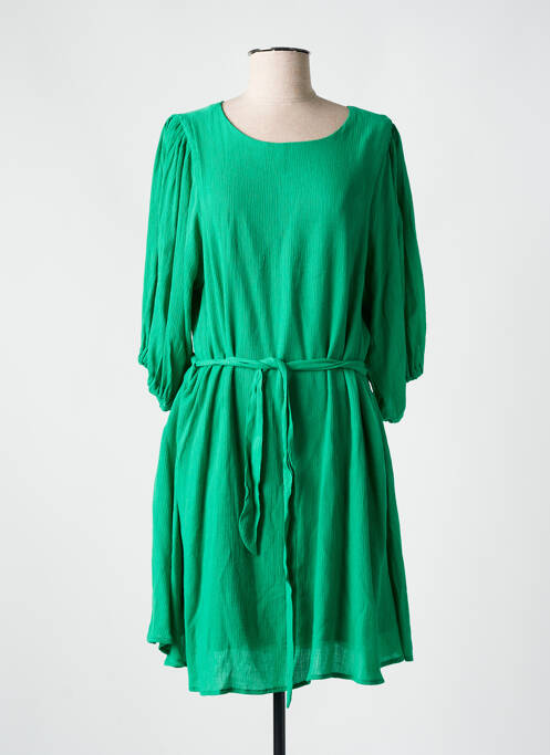 Robe mi-longue vert GRACE & MILA pour femme