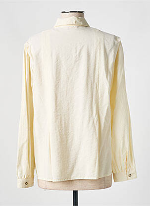 Chemisier coupe fluide manches longues beige ESPRIT femme