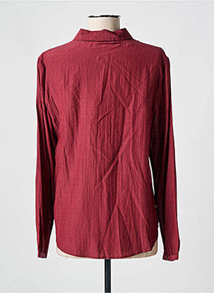 Blouse poignets boutonnés avec fente manches longues violet SCOTCH & SODA femme