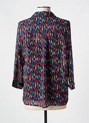 Blouse légère et transparente manches 3/4 noir ESPRIT femme