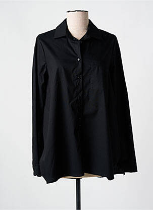 Chemisier manches longues manches longues noir PAKO LITTO femme