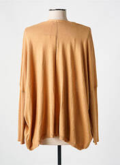 Gilet manches longues marron GRACE & MILA pour femme seconde vue