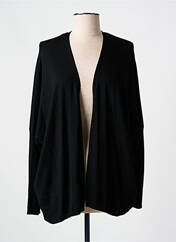 Gilet manches longues noir GRACE & MILA pour femme seconde vue