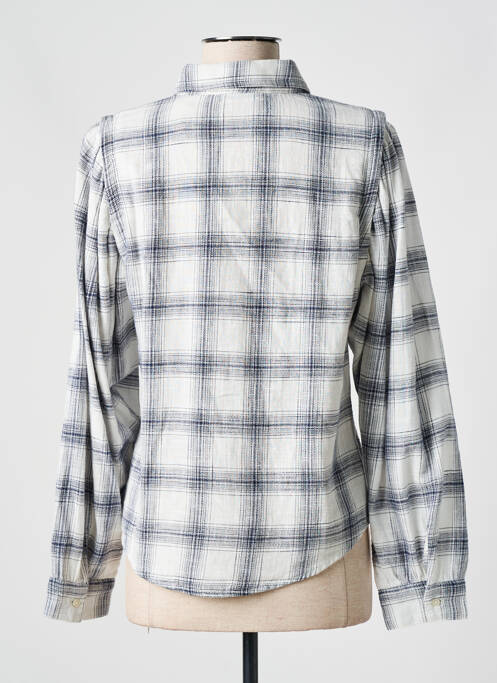 Chemisier coupe cintrée manches longues gris ESPRIT femme