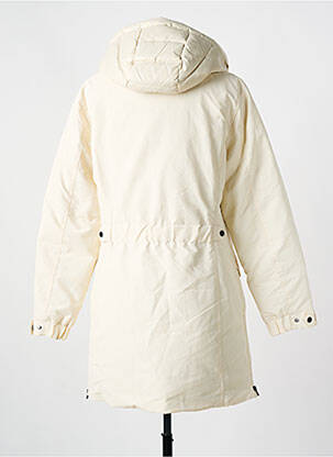 Parka manches longues a capuche blanc ESPRIT femme