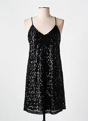 Robe courte sans manche sans manche noir LILI & LALA femme