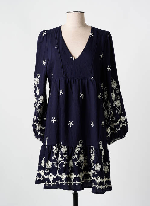 Robe mi-longue bleu LILI & LALA pour femme