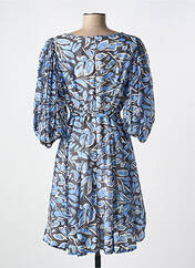 Robe courte bleu CHOKOLAT pour femme seconde vue