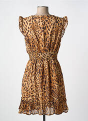 Robe courte marron GOA pour femme seconde vue