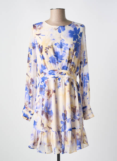 Robe courte bleu MUSY MUSE pour femme