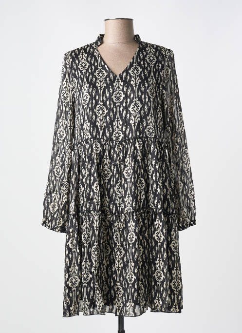 Robe courte noir LILIE ROSE pour femme