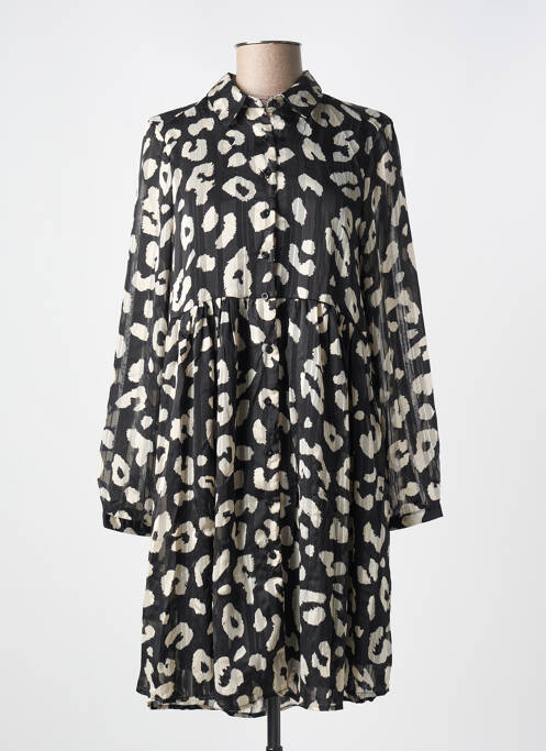 Robe courte noir LILIE ROSE pour femme