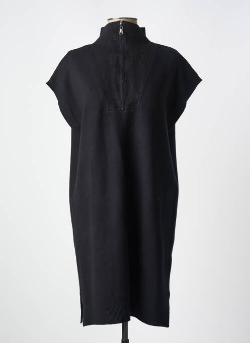 Robe mi-longue noir ORSON pour femme