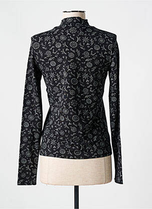 T-shirt manches longues manches longues noir SCOTCH & SODA femme
