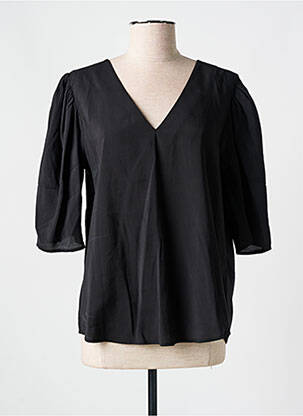 Blouse manches 3/4 manches 3/4 noir SCOTCH & SODA femme