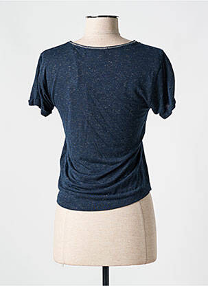 T-shirt stretch manches courtes bleu #144894 femme