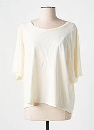 T-shirt manches 3/4 manches 3/4 beige PAKO LITTO femme
